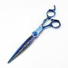 Hair Cutting Scissors, 7 Inch Professional Blue Damascus Upscale Scissor Cut Hair Cutting Scissors Thinning Barber Haircut Shears Hairdressing Scissors Set view 3