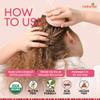 Naturise Organic Castor Oil - Organic Cold Pressed Unrefined - Vegan Non GMO Unfiltered Castor Oil Cold Pressed - Support for Eyelash, Eyebrows, Hair Growth, Skin and Face (8 Fl Oz (Pack of 1)) view 4