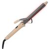 Boujee Beauty Curling Iron Extra-Long Double Infrared - 1 Wide Barrel Curling Wand - Infrared Light & Ionic Technology Prevent Heat Damage for All Hair Types - Hair Curler for Thin & Thick Hair view 1