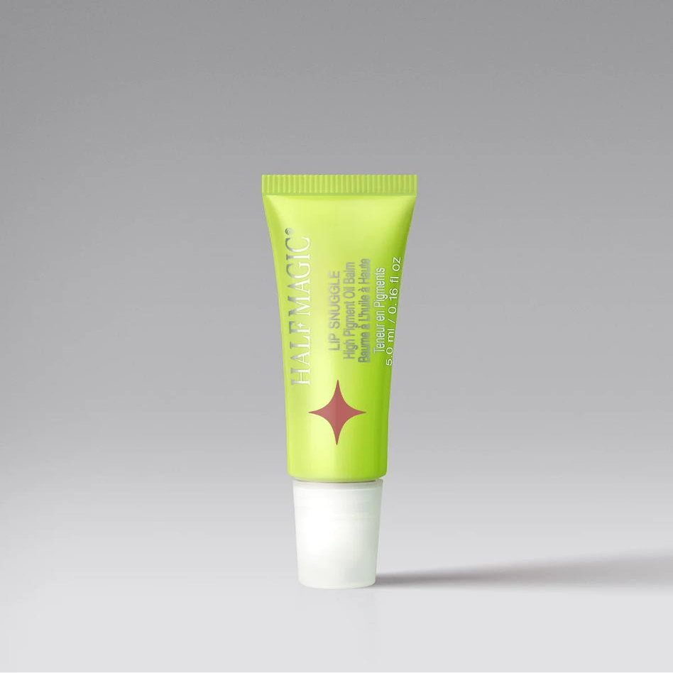 HALF MAGIC Lip Snuggle High Pigment Oil Balm - Say Purr (Nude Pink Taupe)
