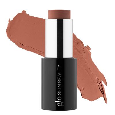 Glo Skin Beauty Cream Blush Stick (Desire) | 3-in-1 Multitasking Long-Wear Cheek, Lips + Lids Stick | Packed with Skincare Benefits
