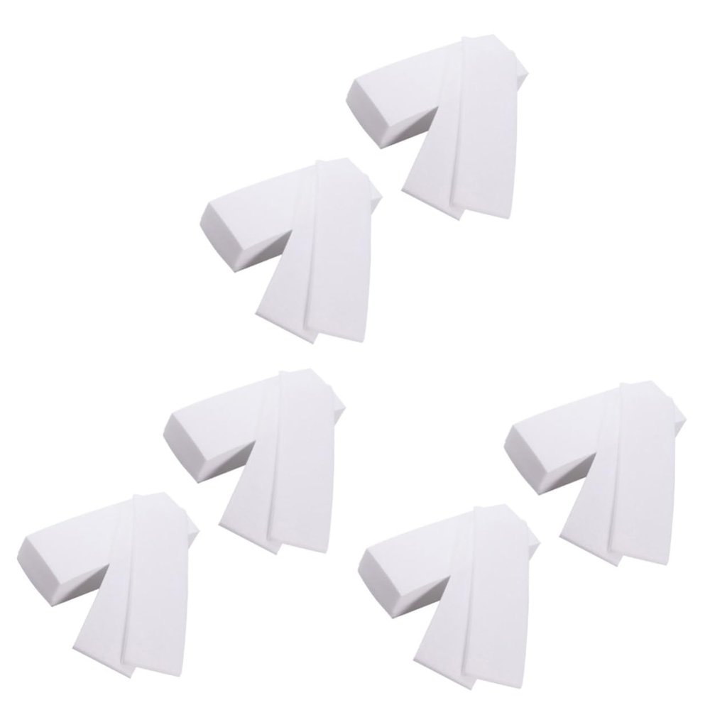 FRCOLOR 6packs Non-woven Depilatory Paper Thickened Hair Removal Wax Paper Body Face Hair Remover
