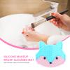 Baluue Lovely Makeup Brush Practical Cleaning Tool Cup for Easy Use and Safe for Makeup Brushes for Home and view 3