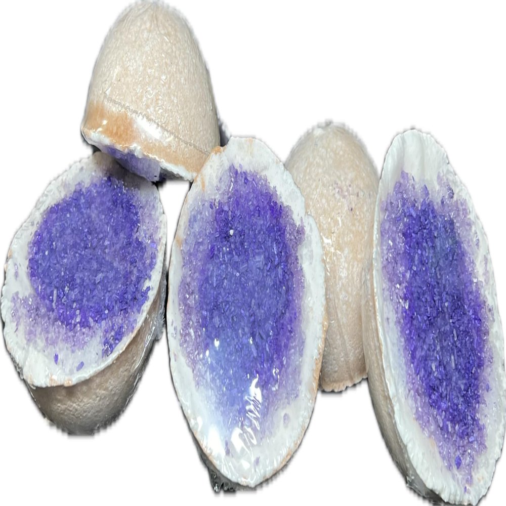 Bath Bomb Geodes (Lavender Vanilla)