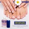 Blue Cross Professional Nail + Cuticle Care, Yellow-Neutralizing Basecoat, Purple Toner for Yellow Nails & Cuticle Remover Softener Gel, Eucalyptus/Tea Tree Scented, 2 Pack Bundle view 4