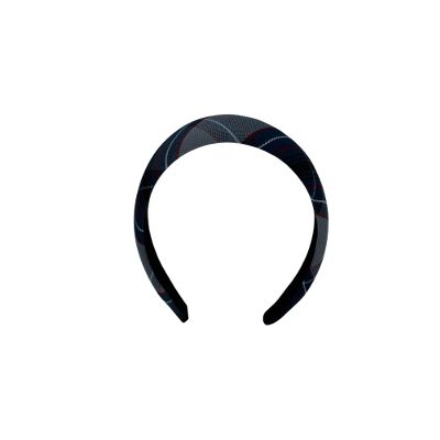 1.25" or 1" Padded Headband,Back to School,School Uniform Plaid Fabric,Headband,Fashion Hair Accessories,Adults & Girls (Plaid 82, 1")