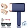 MLAY T14 Hair Removal Device, 0.5s/flash, 20J High Energy IPL Hair Removal Device with ice-Cooling System, 5 Energy Levels, Hair Removal Device Can Be Used All Over the Body +1*bikini HR + 1* Face HR view 1