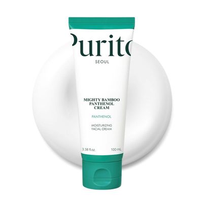 PURITO Panthenol 10% Barrier Cream | Face Moisturizer for Skin Barrier Repair | All skin types, sensitive and blemish-prone skin | Non-Comedogenic, Vegan | Korean Skincare, 100mL, 3.38 fl.oz