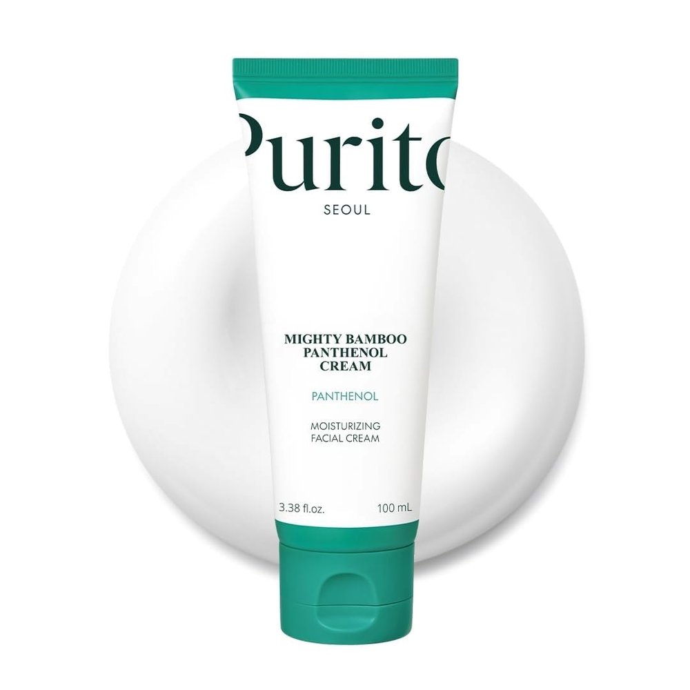 PURITO Panthenol 10% Barrier Cream | Face Moisturizer for Skin Barrier Repair | All skin types, sensitive and blemish-prone skin | Non-Comedogenic, Vegan | Korean Skincare, 100mL, 3.38 fl.oz