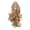 12inch Fluffy Natural High Temperature Fiber Ponytail with Grab Wave Hair for Hair Extensions for Woman (Wine red-1BT39) view 2