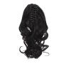 12inch Fluffy Natural High Temperature Fiber Ponytail with Grab Wave Hair for Hair Extensions for Woman (Wine red-1BT39) view 3