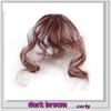 NinthAvenue Basics Women Fake Blunt Air Bangs Hair Clip-In Extension Synthetic Fake Fringe Natural False Hairpiece Clip In Bangs view 1