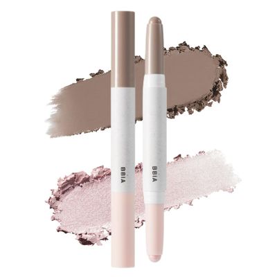 BBIA Last Contour Stick - Dual-Sided Contouring & Highlighting Duo Stick Easy Dual-Ended Natural Contour & Highlight Blendable Buildable Longlasting Korean Face Makeup (02 COOL DETAIL, Pack of 1)