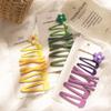7 Pcs Yellow Sweet Flower Women Girl Barrette Bobby Pin Hairpin Hair Clips Decoration Elegant Gold Gifts Hair Clips Clips and Barrettes Gifts for Women Girls view 4