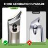 BALUCA Slanted Blade Ingrown Toenail Clippers for Thick Toenails, Angled Toe Nail Fingernail Cutter Trimmer for Seniors and Men - Champagne view 4
