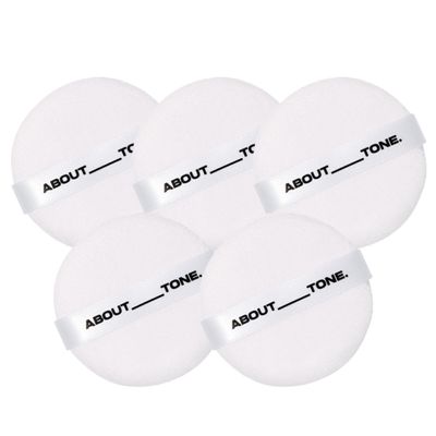 ABOUT TONE The Blur Finish Powder Puff 5P - Compatible with ABOUT TONE Blur Finish Powder
