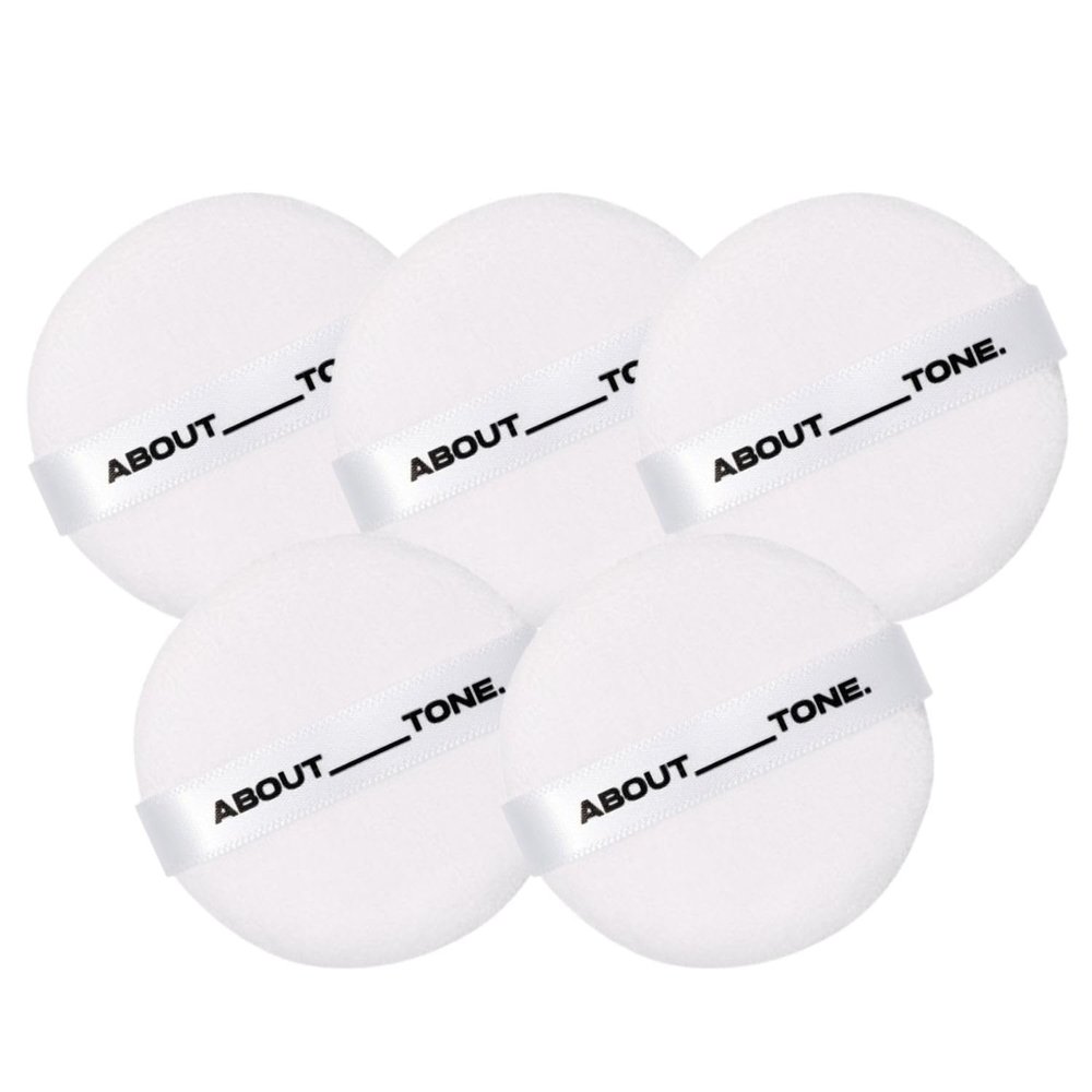 ABOUT TONE The Blur Finish Powder Puff 5P - Compatible with ABOUT TONE Blur Finish Powder