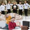 Aganmi Unique Fathers Day Birthday Gifts Engraved Initial Travel Toiletry Bag for Men Personalized PU Leather Waterproof Shaving Bag for Toiletries Accessories Travel Essentials for Him (J) view 2