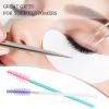 300PCS Disposable Mascara Wands Spoolie Brush Crystal Eyebrow Brushes Eyelash Extension Applicator Makeup Kits(Purple/Blue Pink) view 3