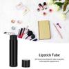 100PCS Empty Lipstick Tubes, 4.2g 5ml Mini Empty Lipstick Tube Black Round Lip Balm Container Empty Refillable Lip Balm Bottle for DIY Lipstick Make up Cosmetic Tools view 3