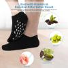 Aluroice 11" Large Silicone Moisturizing Socks for Men - 2 Pairs Soft Foot Care Socks - Feet Moisturizing Socks for Dry Cracked Feet (Size L) view 4