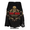 Custom Barber Cape Hairdresser Cape, Add Your Photo Text Logo Personalized Haircut Salon Cape for Men, Customized Hair Cutting Cape for Home Salon Barbershop view 1