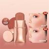 3-in-1 Blush Stick for Cheeks Makeup,Waterproof Cream Blush Face Stick Multi-Use Lip and Cheek Tint, Longwear Waterproof Moisturizing Monochromatic Blush Stick(Color:01) view 3