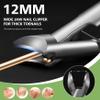 BALUCA Slanted Blade Ingrown Toenail Clippers for Thick Toenails, Angled Large Toe Nail Fingernail Cutter Trimmer for Seniors and Men - Silver view 2