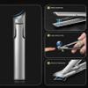 BALUCA Slanted Blade Ingrown Toenail Clippers for Thick Toenails, Angled Large Toe Nail Fingernail Cutter Trimmer for Seniors and Men - Silver view 4