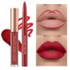 BestLand 6Pcs Matte Liquid Lipstick + Lip Liner Pens Set, One Step Lips Makeup Kits Pigment Velvety Nude Lip Stain Waterproof Long Wear Lip Gloss Make up Gift Set (Chic Shades Lip Set) view 2