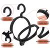 KUKLIPJIM 20-Pack Wig Hanger & Storage Solution, Versatile Stand for Multiple Wig Organization & Display - Portable Wig Holder view 3