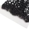 13x4 Ear To Ear Deep Wave Lace Closure 13x4 Deep Wave Lace Frontal Human Hair 180% Density Natural (13x4 Deep Wave, 16 Inch) view 4