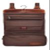 A1 FASHION GOODS Mens Leather Wash Bag Hanging Cosmetics Toiletry Shaving Kit Travel Bag Link, Brown, Small, Wash Bag view 4