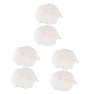 NOLITOY 6pcs Bath Scrubber Comfortable Exfoliating Shower Sponge Reticulated Design for Cleansing for Relaxing Bathing