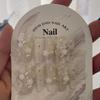 Handmade Butterfly Flower Nail Patch, Handmade Wearing Nail, Detachable False Nail(Size:XS) view 3