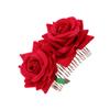 Baluue Elegant Floral Hair Accessory Hair Comb Bridal Headpiece Flower Headband for Wedding view 1
