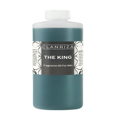 CLANRIZA The King Scented Fragrance Body Oil For Men, 16 Fl Oz (Pack of 1)