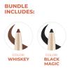 Beauty For Real I-Line 24-7 Eyeliner Bundle - Includes Whiskey + Black Magic - Long-Wearing, Waterproof Gel Formula - Safe for Sensitive Eyes & Contact Lens Wearers - 0.01 oz Each view 3