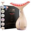 GLO24K 7 Color Beauty Device  Triple LED Action & Vibration Technology Facial and Neck Massager view 1
