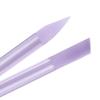 Bona Fide Beauty Glass Cuticle Pusher - High Grit Purple Dual Ended Nail Care Tool with Pointed and Slanted End. Manicure Tool for Women view 1