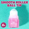 2pc Pink Sparkles Roll-On Glitter Set - Strawberry Scented Roll On Body & Face Glitter, Smooth Rollerball Tip Glitter Stick Face & Body Makeup for Shimmer & Shine view 3
