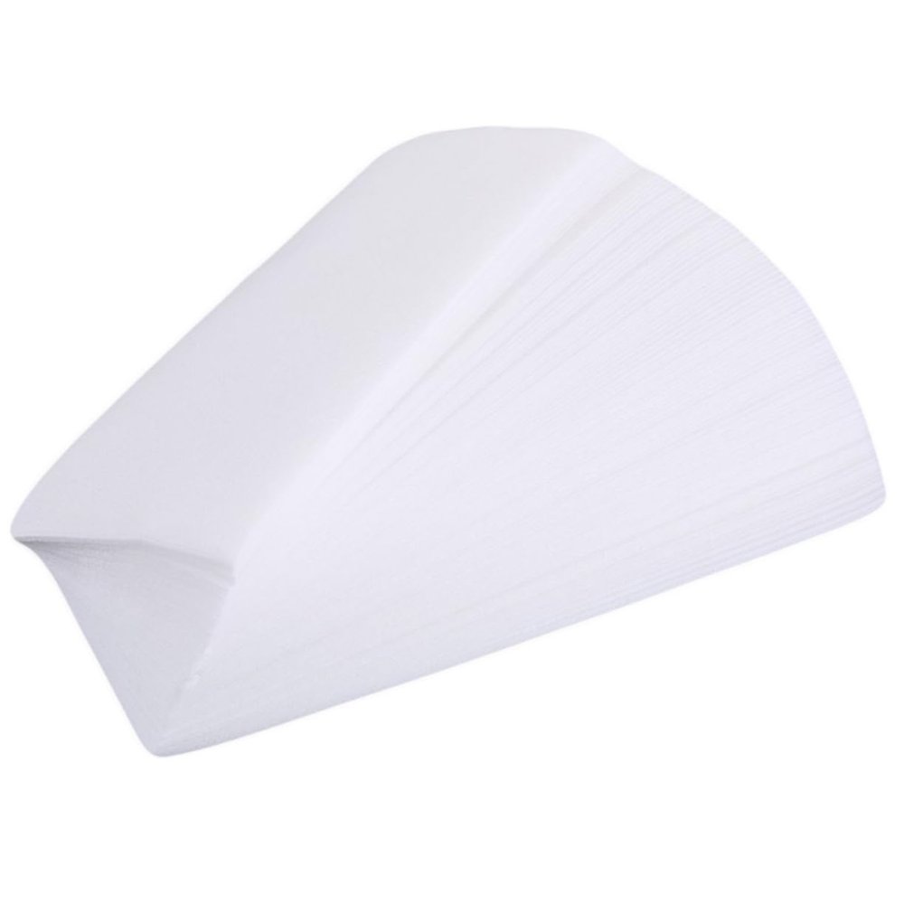 MUSISALY 200pcs Non-woven Body and Facial Wax Strips for Hair Removal Safe and Efficient Waxing for Smooth Skin for Home Salon Use