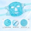 Boundle of CONBELLA Cold Face Eye Masks Ice Face Mask and Heated Face Mask, Microwave Heating Pad for Face view 4