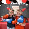165Pcs Boxing Tattoos Stickers - 18 Sheets Boxing Glove Party Favors Temporary Tattoos for Boxing Theme Birthday Party Decorations, Boxing Fight Night Party Decorations, Boxing Party Gift Prizes view 3