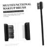 Healeved 3pcs Dual- Eyebrow and Eyelash Comb Portable Makeup Tool for Brow Grooming and Lash Separation for Travel and Personal Use view 4
