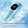 Laser Hair Removal for Women and Men - Permanent Painless Ice Cooling IPL Device Remover Machine with Shaver, Goggles, 999,999 Flashes for Body and Face, Corded view 2