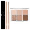 BBIA Last Auto Gel Eyeliner (13 PEANUT BEIGE) + Ready To Wear Eye Palette (02 MOOD BLUSH) Bundle Set view 1