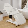 Boiyttylle Electric Tattoo Chair Facial Bed for Esthetician, 330Lb Weight Capacity 3-Section Tattoo Bed Remote Control Height and Angle, Professional Beauty Spa Chair for Lash Extensions (White) view 1