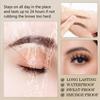 4-Head Split Waterproof Long-lasting Eyebrow Pencil, 2PCS Waterproof Magic Eyebrow Pencil Microblading Eyebrow Pencil,Creates Natural Looking Brows Eye Eyebrow Makeup Eyebrow Pen (Brown-2Pcs) view 3