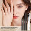 4-Head Split Waterproof Long-lasting Eyebrow Pencil, 2PCS Waterproof Magic Eyebrow Pencil Microblading Eyebrow Pencil,Creates Natural Looking Brows Eye Eyebrow Makeup Eyebrow Pen (Brown-2Pcs) view 4